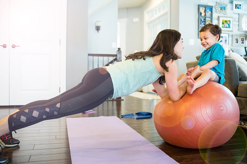 Safety Tips for Yoga Ball Stretches