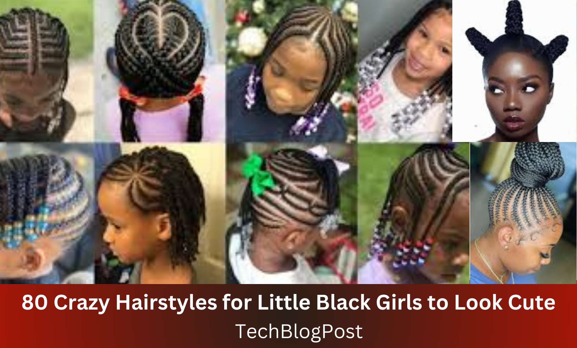 80 Crazy Hairstyles for Little Black Girls to Look Cute