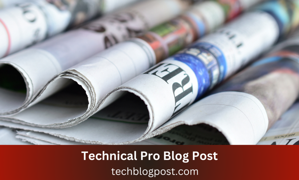 technical pro blog post news