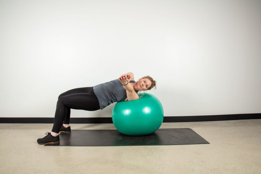 Yoga Ball Ab Workout Routine for Beginners