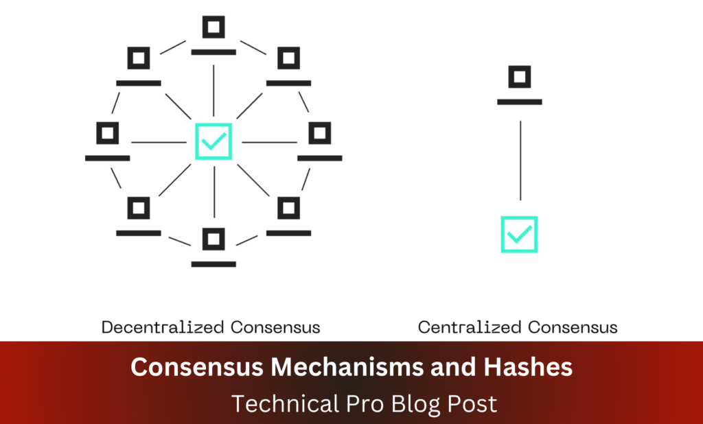 Consensus Mechanisms and Hashes