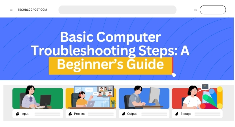 basic computer troubleshooting steps